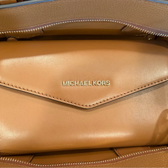 Michael Kors Tan Leather 3-Piece Tote Set - Picture 6 of 15